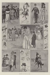 Sketches at the Derby and Oaks